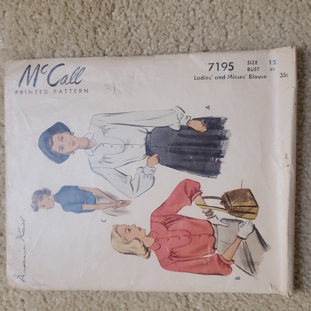 Vintage 7195 McCall patern